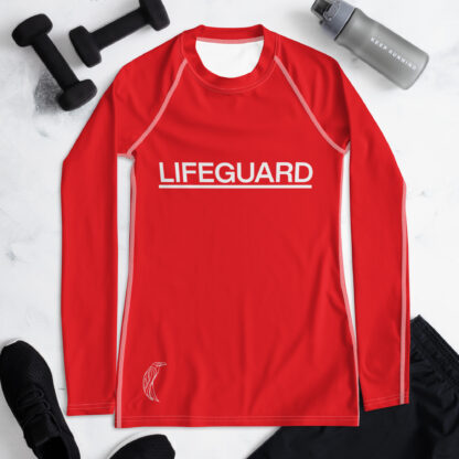 Camiseta de protección para mujeres Salvavidas (Rash Guard)